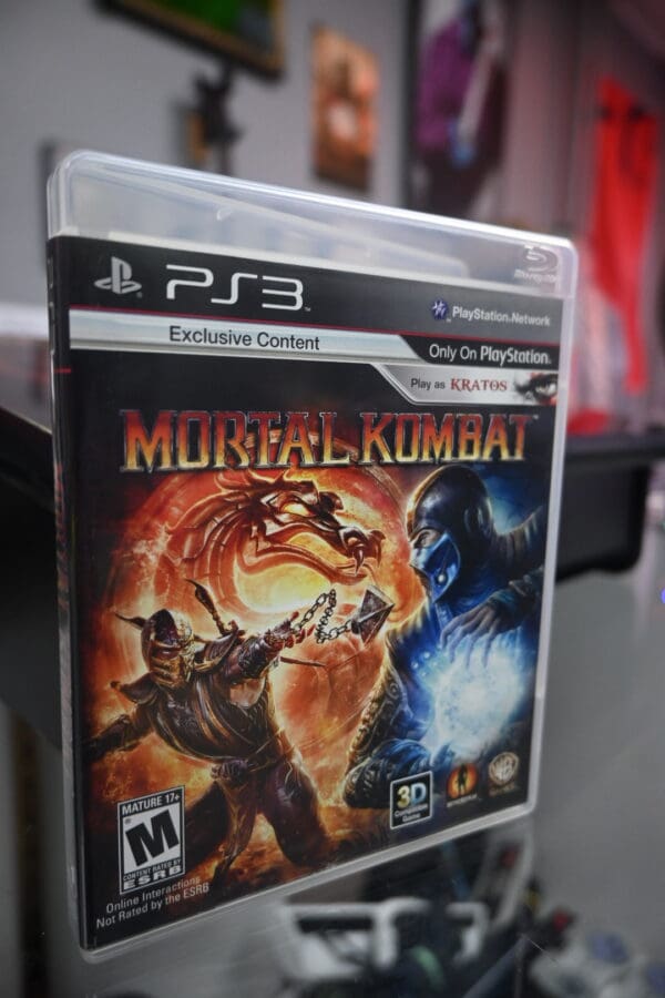 Mortal Kombat PS3 Fight Stick + Game Bundle - Image 2