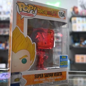 Funko Pop! – Dragon Ball Z: Super Saiyan Vegeta (Red Chrome) #154