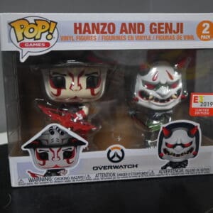 Funko Pop! Games: Hanzo and Genji – Overwatch 2-Pack