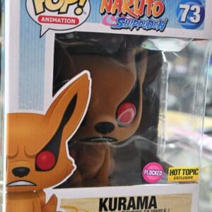 Funko Pop! Animation: Naruto Shippuden – Kurama (#73) – Flocked