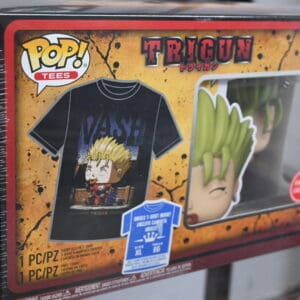 Funko Pop! Tee Bundle — Trigun: Vash the Stampede (Size XL)