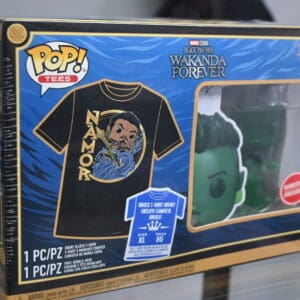 Funko Pop! Tee Bundle — Namor (Wakanda Forever) — Size XL