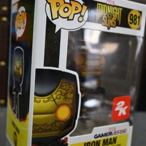 Funko Pop! Marvel Midnight Suns Iron Man #981 –GameStop Exclusive